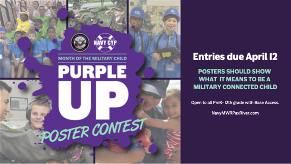 Purple Up Poster Contest