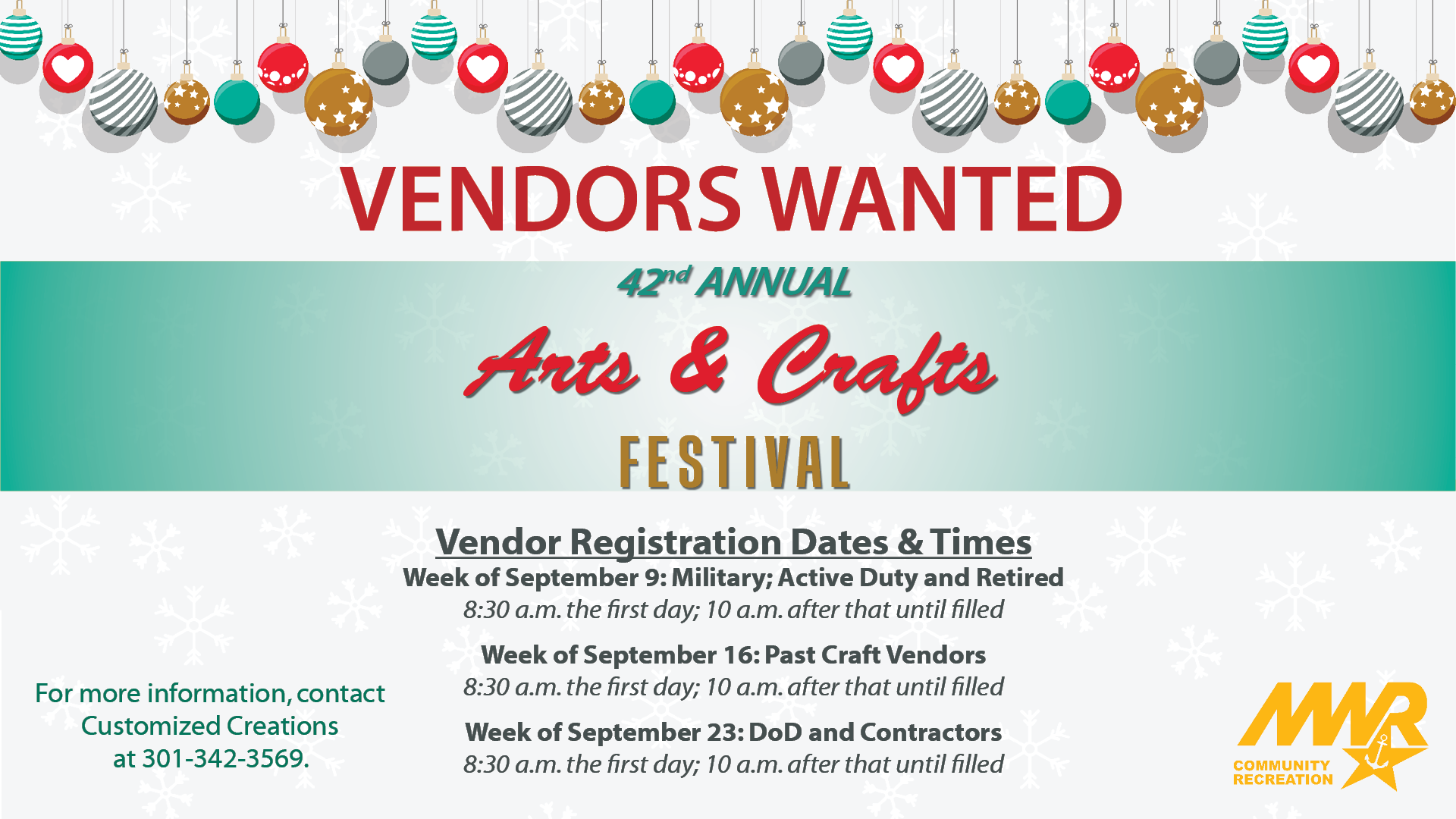 Arts N Crafts Vendors - Digital Signage.png