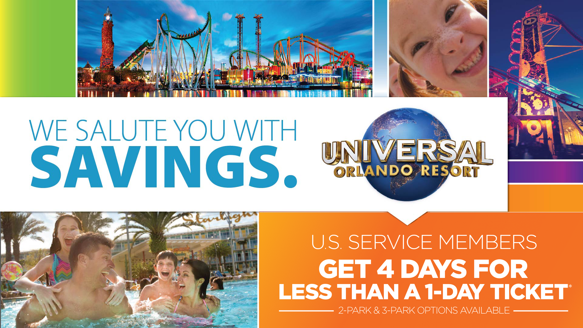 Universal Orlando Resort Theme Park Tickets