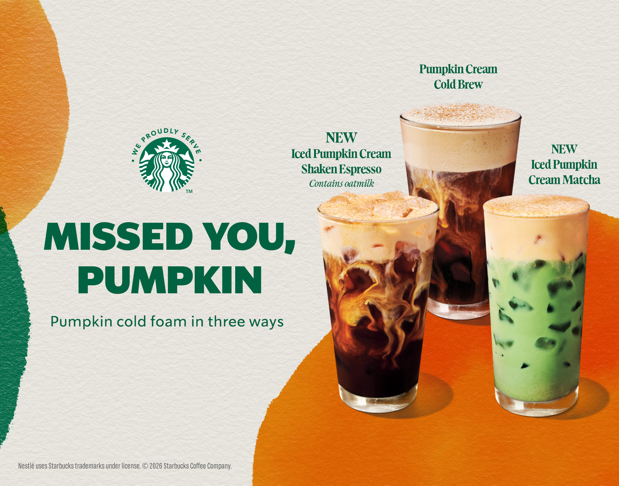 Picture of Fall Cold Foam Beverages